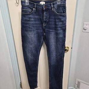 Sun + Stone Dark Blue Skinny Jeans